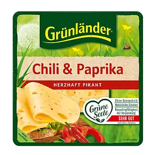 Grünländer Chili Scheib. 156 g 
