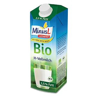 Minus-​L Bio H-​Milch 3,​5% 1 ltr 