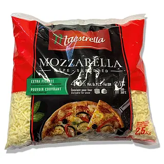 Mozzarella gerieben 2,​5 kg 