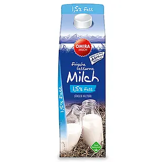 Omira Frischmilch 1 ltr. 1,​5 % 