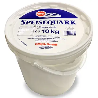 Quark 0 % Fett 10,​- kg Eimer 