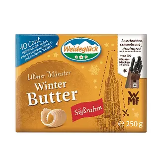 WG Unser Butter Süßrahm 250 g 