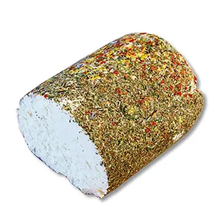 Ziegen-​FK-​Rolle m.​Blüten/​Kräut 