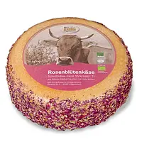Allgäuer Rosenblütenkäse 