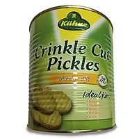 Crinkle Cut Burger Gurken 